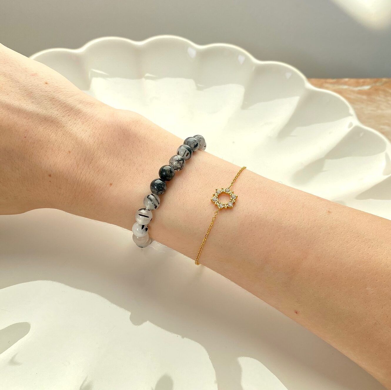 Bracelet Quartz tourmaline – Image 2